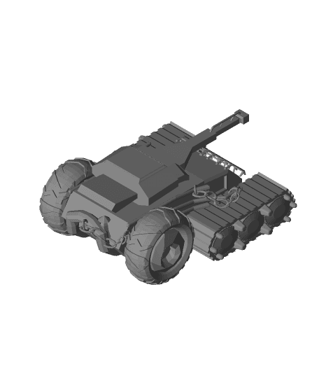 Tank XK 3d model