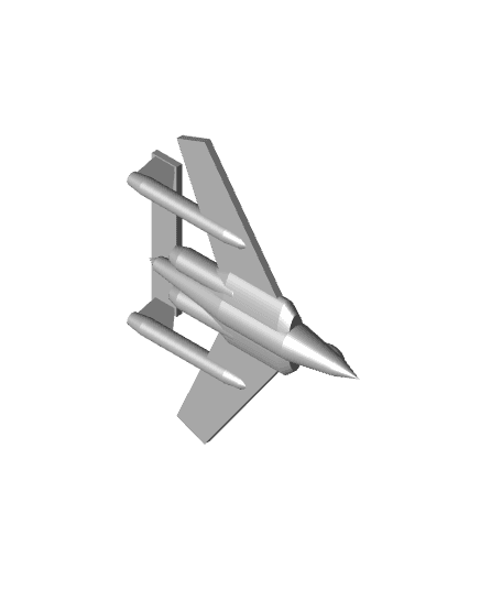 Downburst Ground Attack Fighter 3d model
