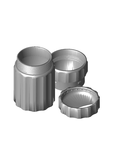 Treat container 3d model