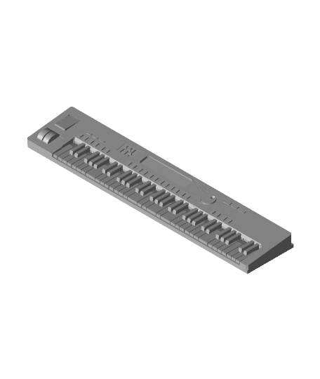 teclado jupiter.stl by mrcsaurelio30 full viewable 3d model