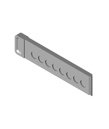 Magnetic Bead Tube Rack by stevew91 full viewable 3d model