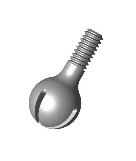 Ball Head For Table Legs And Corners 3d model