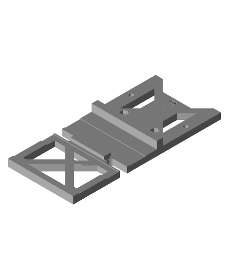 Festool FS-WA square Angle guide 90° butée angulaire 3d model