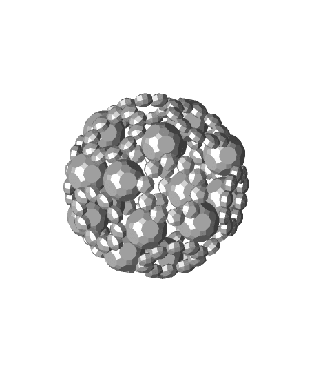 STEWART HANDLEBODIED TRUNCATED DODECAHEDRON 3d model