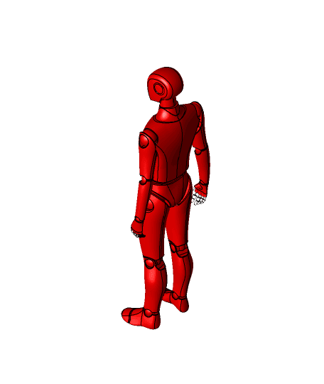 Iron Man.stp by haktanyagmur full viewable 3d model