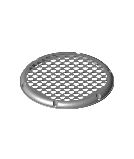 #3DPNSpeakerCover   Speaker grill simple by bravefruitcake full viewable 3d model