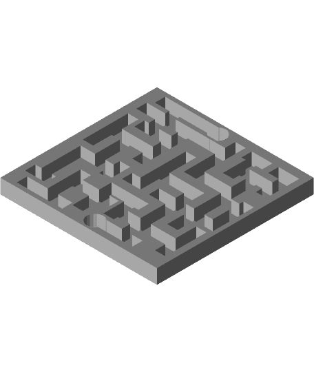 Hidden Maze 3d model