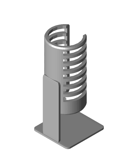 FHW: Chinese Tooth Brush holder 3d model