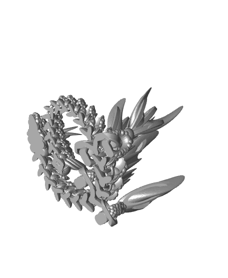 Shakaworld3D Fish Killer Dragon 180x180 Release Ver 6.stl 3d model