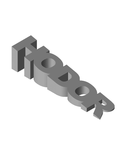 hodorstop.stl by ABomb full viewable 3d model