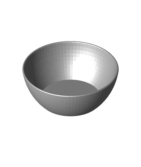 Bowls for the Toy Kitchen [no supports] 3d model