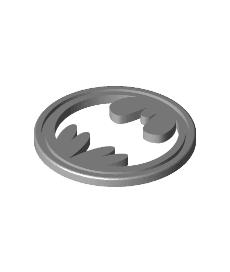 Batman Coin 3d model