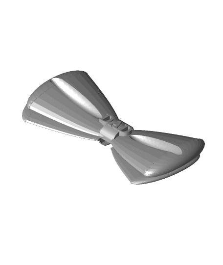 FHW: Dad Bow tie v1 by The Free Heathen Workshop full viewable 3d model