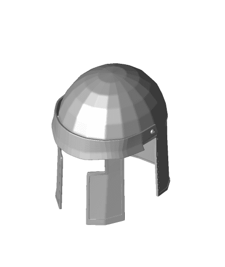 Simple Roman Helmet 3d model