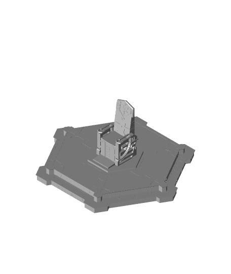 Stargate Ancient Chair (Fixed) 3d model
