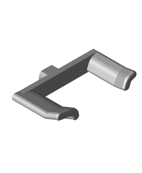 Multiboard Angled Drill Holder - Large Bolt 3d model