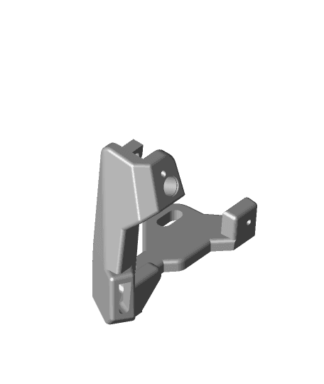 Compact 4010 Duct System for the Ender 3 by Boothy full viewable 3d model