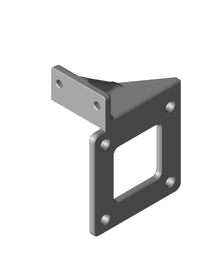 SWX1 BL-Touch Mount (Small Holes) 3d model
