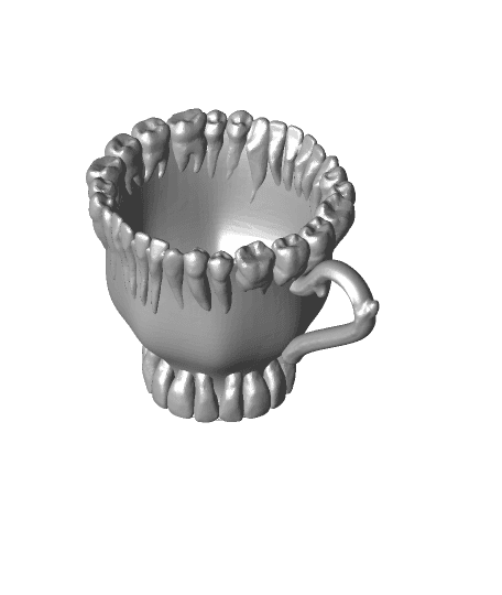 Teeth Cup by DaveMakesStuff full viewable 3d model