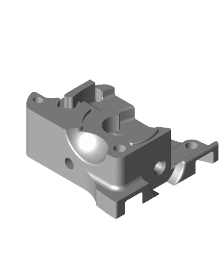 Voron AfterBurner ClockWork Feeder Mod.stl by Siganberg full viewable 3d model