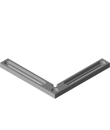 Angle Jig for CNC Router 3d model