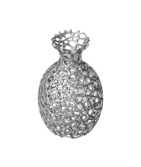 Voronoi pattern Vase 3  3d model