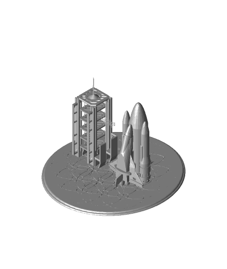 space_shuttle_launch.stl by allison_b full viewable 3d model