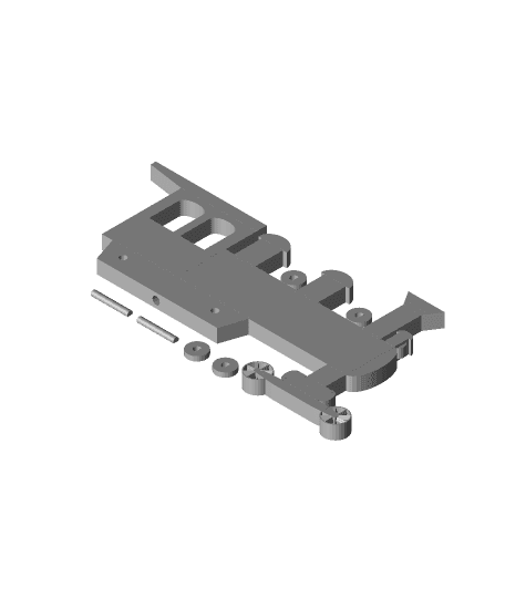 Steam train spinner 3d model