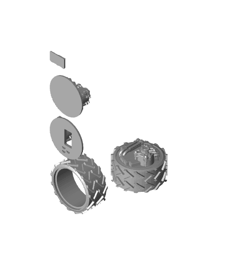 FHW: Ratheen Monowheel  3d model