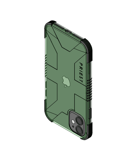 iphone 11+case 1.SLDPRT 3d model