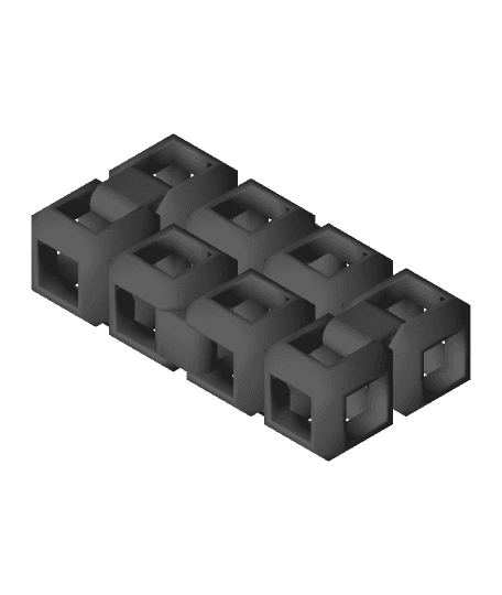 Holey Cube 50mm.3mf by idlebear full viewable 3d model