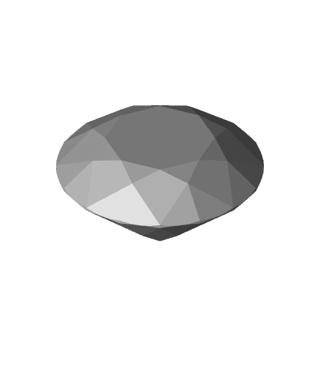 Brilliant Diamond.stl by OoglyBoogly full viewable 3d model