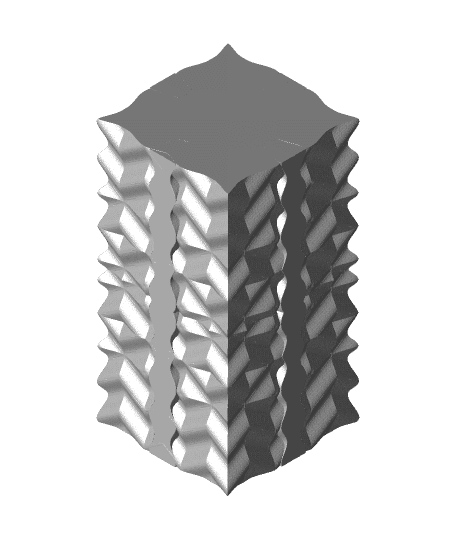 Diamond_Square_Vase 3d model
