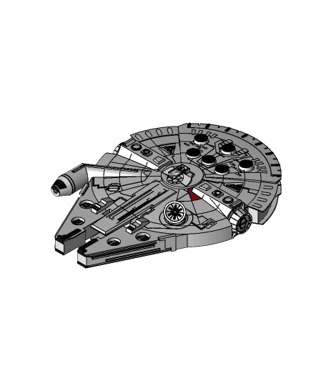 Star wars | Millennium Falcon 3d model