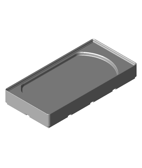 Gridfinity Ryobi Battery Holder 3d model
