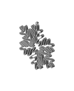 VANOCE | Hanging Snowflake, Christmas Tree 3d model