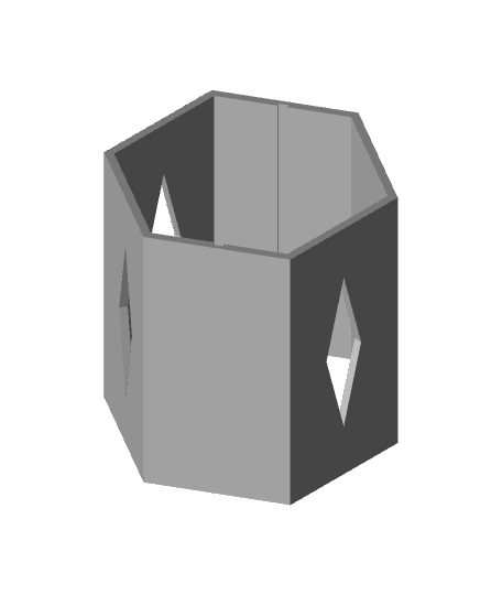 Toothbrush Holder with partitions 3d model