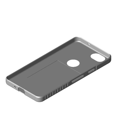 Google Pixel 2 Case and Charging Stand 3d model