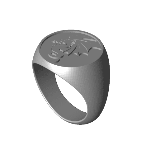 Dragon Ring v1  by 3DDesigner full viewable 3d model