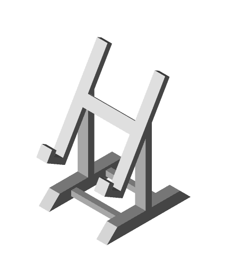 Phone stand by leopi full viewable 3d model