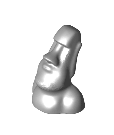 Angry MOAI by Boggart full viewable 3d model