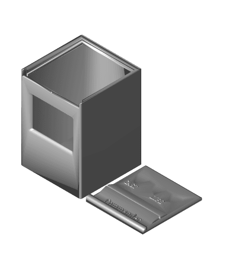 Commander deck box by SNAKE2423 full viewable 3d model