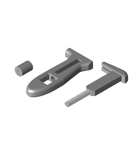 Old_Style_Wrench 3d model
