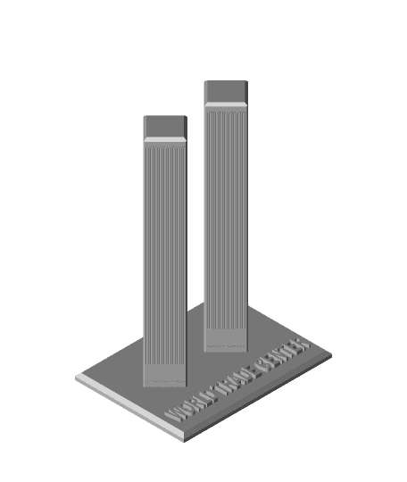 World Trade Center.stl by AsSeenOn3d full viewable 3d model
