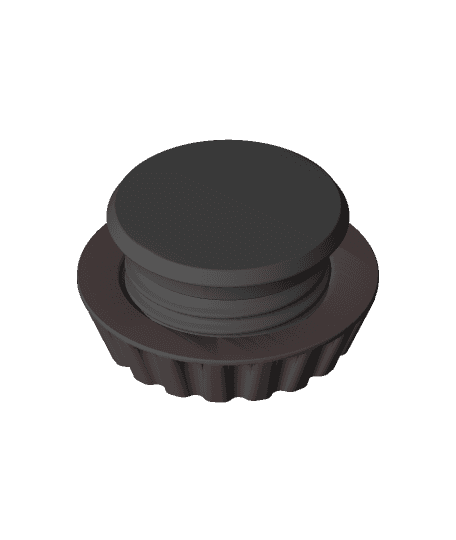 Hole Cover (Scaleable) 3d model