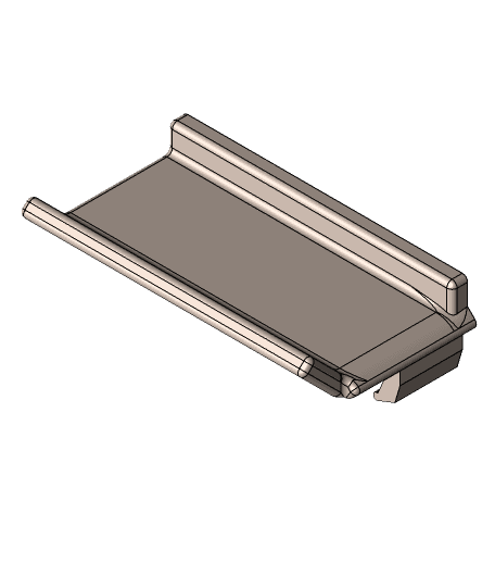Cable tray for Nimble CR-10 Kit 3d model