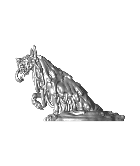Free Elemental Wolves Collection - 3 Wolves -  PRESUPPORTED  - 32mm scale -  3d model