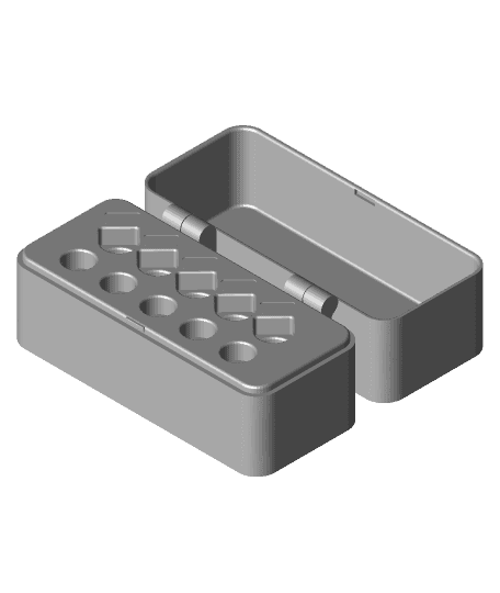 graco nozzle storage box 3d model