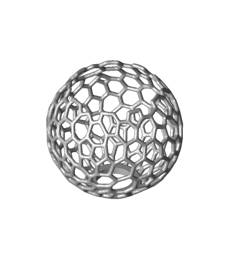 Voronoi Transformer Bulb Lamp  by SONA full viewable 3d model