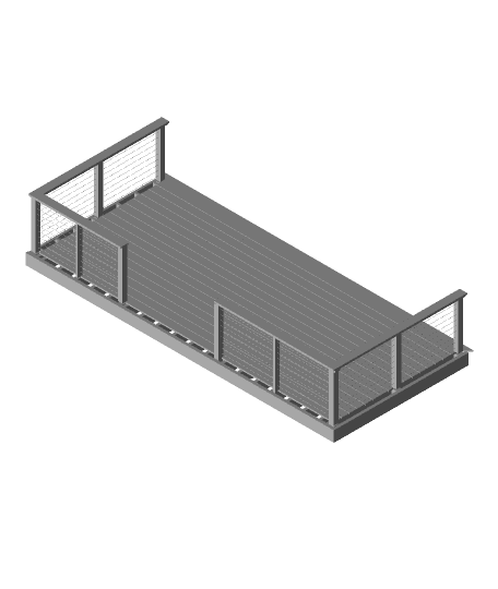 Upper Deck v3 3d model